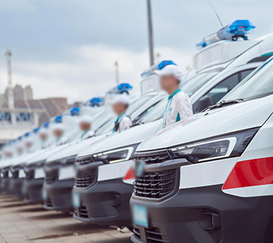 聂拉木县服务车队展示